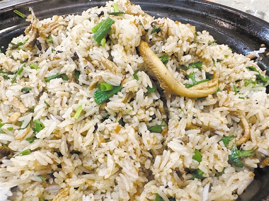 臺(tái)山黃鱔飯廣受歡迎。