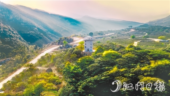 五邑天露山景區(qū)。大沙鎮(zhèn)供圖