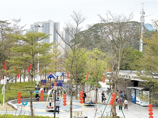 公園成為市民休閑玩樂好去處。