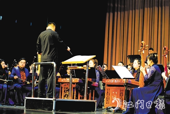 《山西印象》民族管弦樂組曲音樂會(huì)現(xiàn)場。