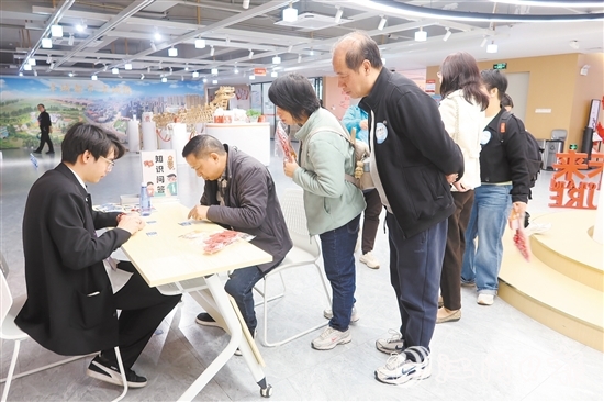 活動中，各位人才參與互動小游戲。