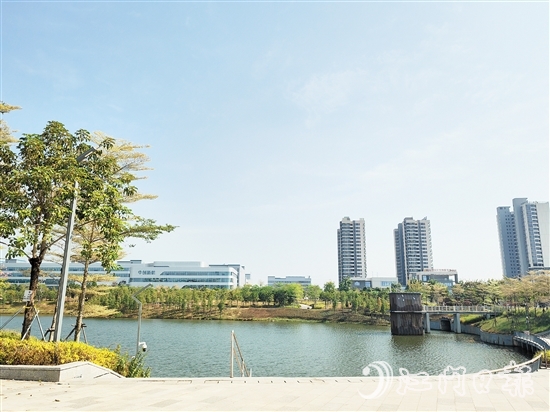 新會智造產(chǎn)業(yè)園鳳山湖園區(qū)吸引中創(chuàng)新航江門基地項目入駐。