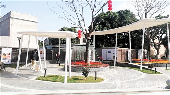 古井公園為村民提供休閑好去處。