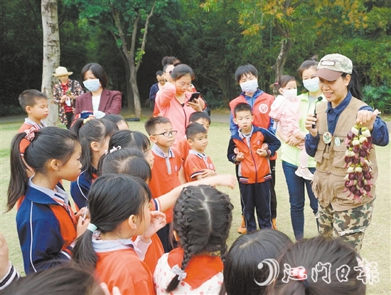 東湖公園舉辦科普活動。
