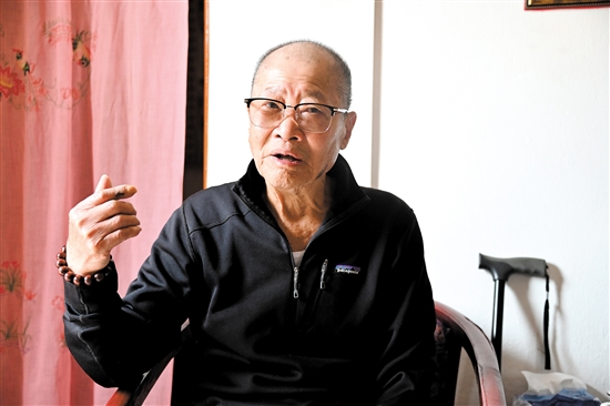 陳宜禧孫子陳永常講述祖父的故事。