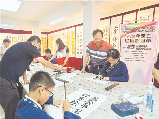 恩平市東成鎮(zhèn)新時代文明實踐所開展“喜迎十五運