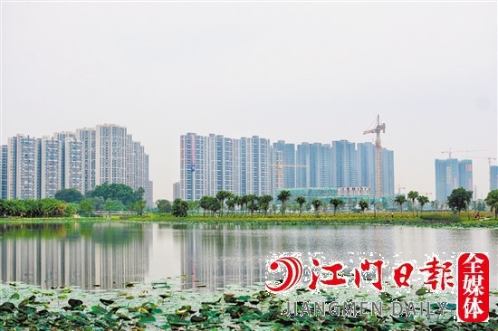 新會(huì)樞紐新城建設(shè)如火如荼。