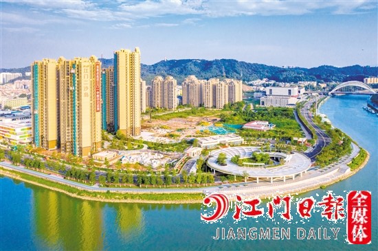 江門二沙島為江門河所環(huán)抱。