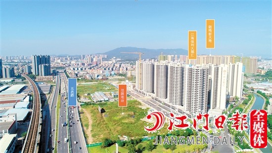 江海14號地實景圖。