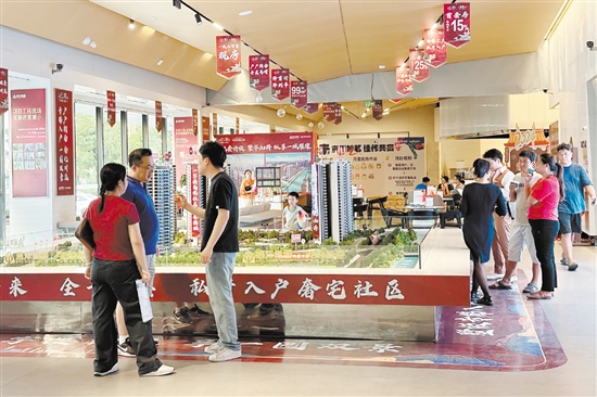 江門樓市銷售火熱。