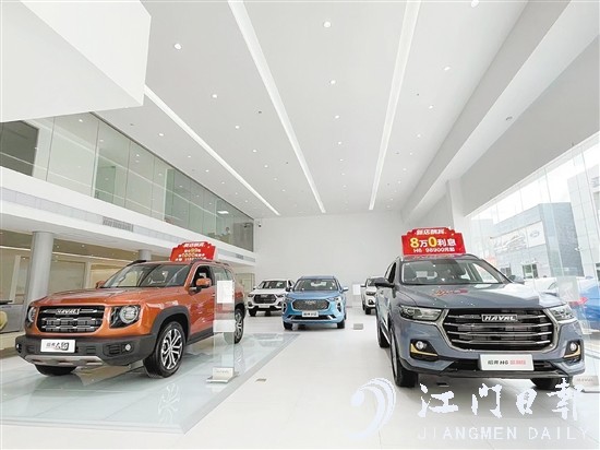 哈弗江門(mén)利宏4S店寬敞明亮。