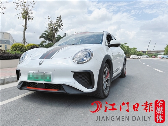 新車外觀頗具個性。