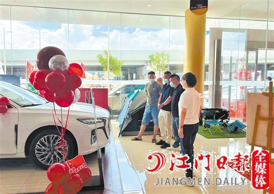 國產(chǎn)車越來越受江門消費(fèi)者青睞。