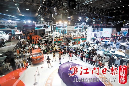 2021年“五一”車展現(xiàn)場。