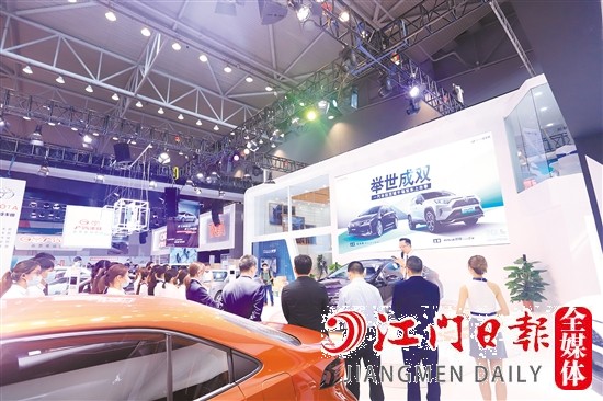 ?車展現(xiàn)場(chǎng)，汽車品牌企業(yè)將帶來(lái)科技盛宴。